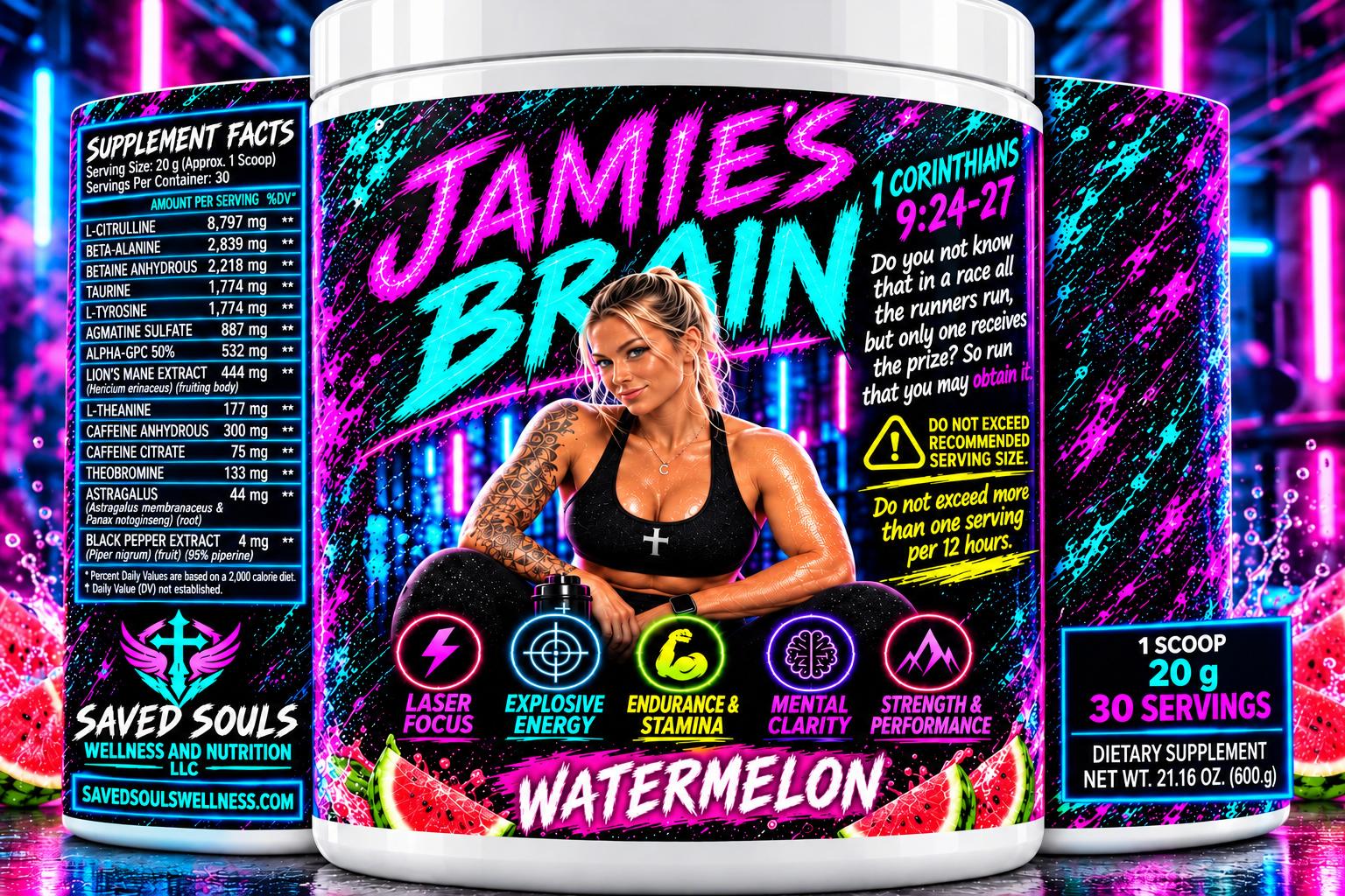 Jamie's Brain Watermelon lifestyle banner